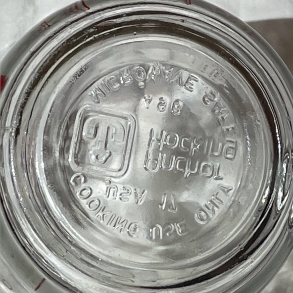 Vintage Anchor Hocking Oven Basics Glass Measuring Cup with Red Markings - Picture 6 of 6